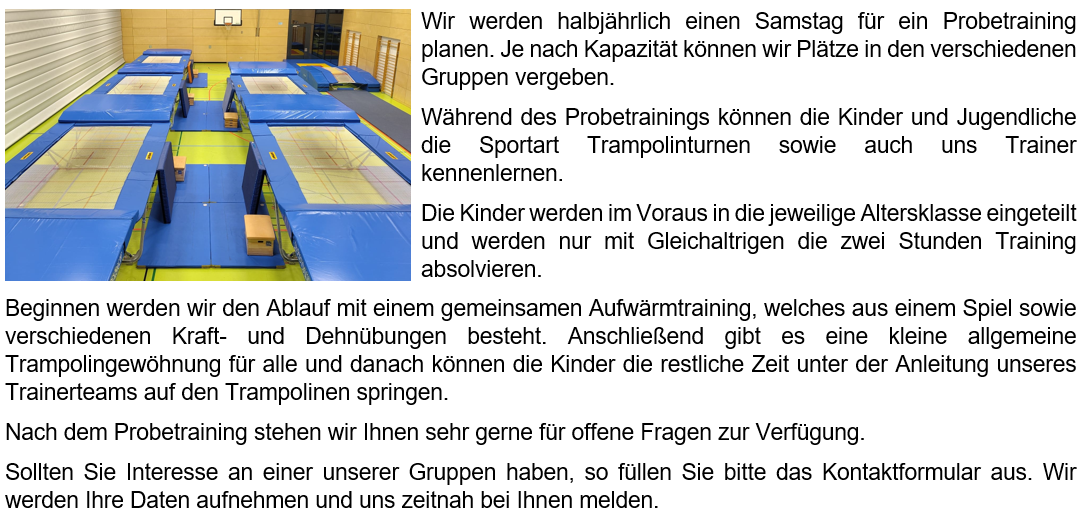 Probetraining
